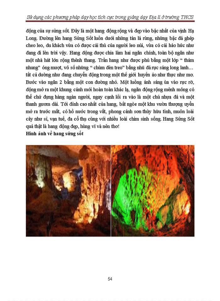 image for page Sử dụng các phương pháp dạy học tích cực trong giảng dạy Địa lí ở trường THCS