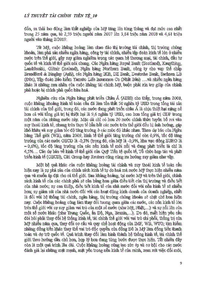 image for page Phân tích cuộc khủng hoảng kinh tế tài chính 2008 và bài học rút ra từ cuộc khủng hoảng đó