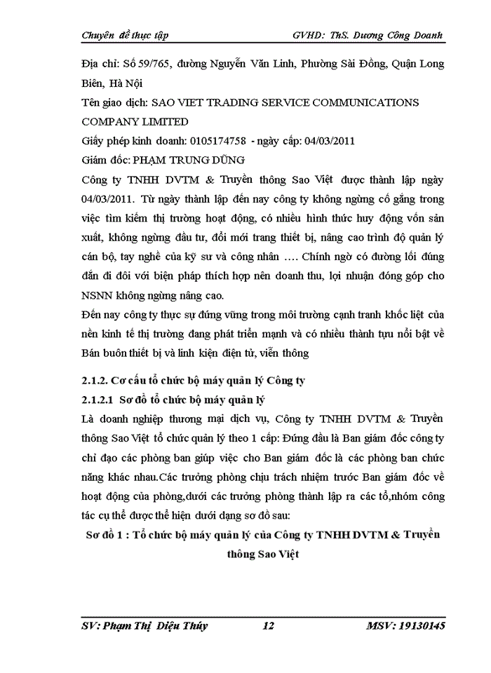image for page Thực trạng công cụ tạo động lực cho người lao động tại công ty TNHH DVTM & TRUYỀN THÔNG SAO VIỆT