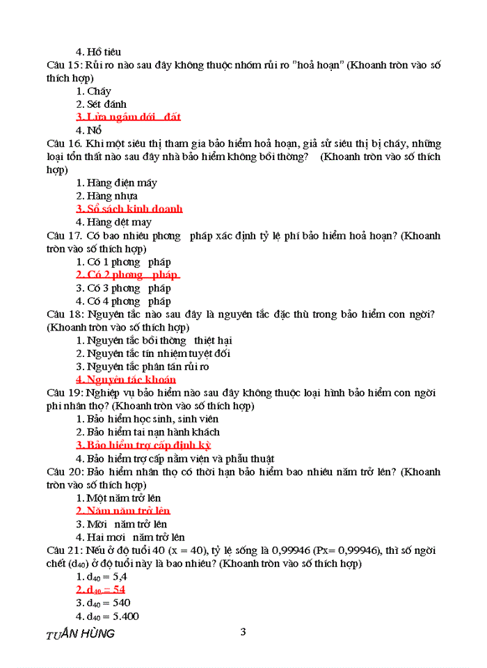 image for page Tài liệu thi bảo hiểm