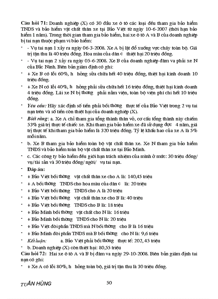 image for page Tài liệu thi bảo hiểm