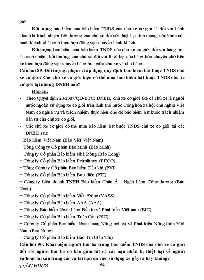 image for page Tài liệu thi bảo hiểm