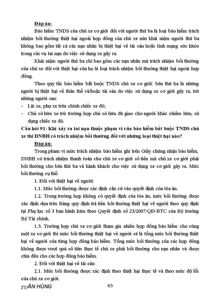 image for page Tài liệu thi bảo hiểm