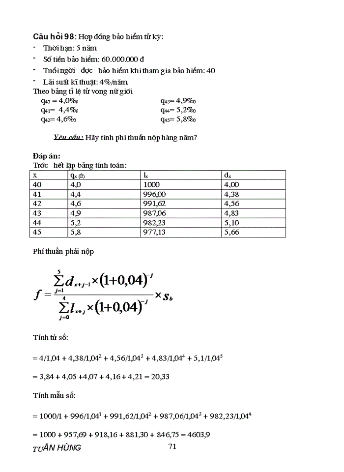 image for page Tài liệu thi bảo hiểm