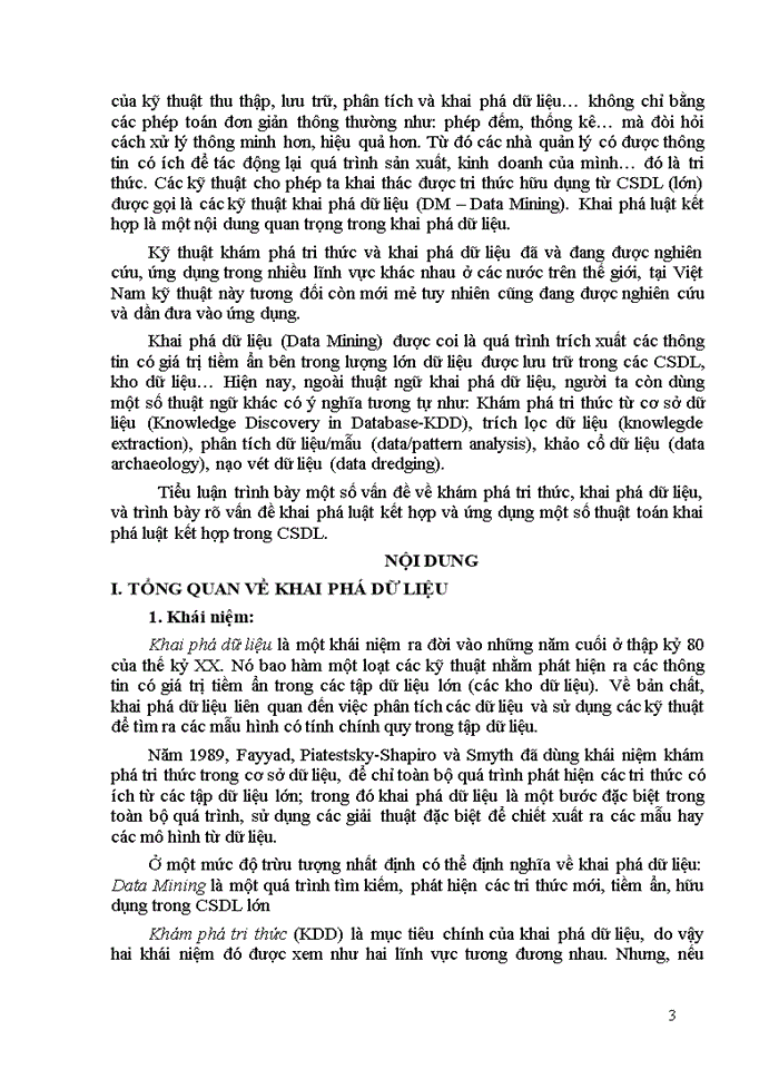 image for page Khai phá dữ liệu