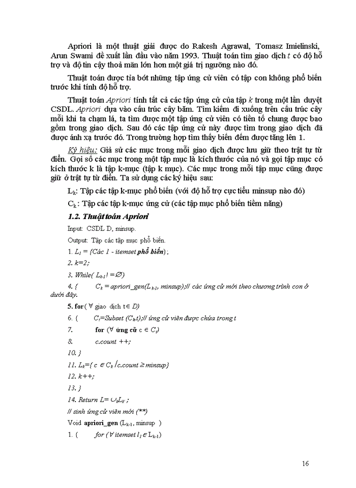 image for page Khai phá dữ liệu