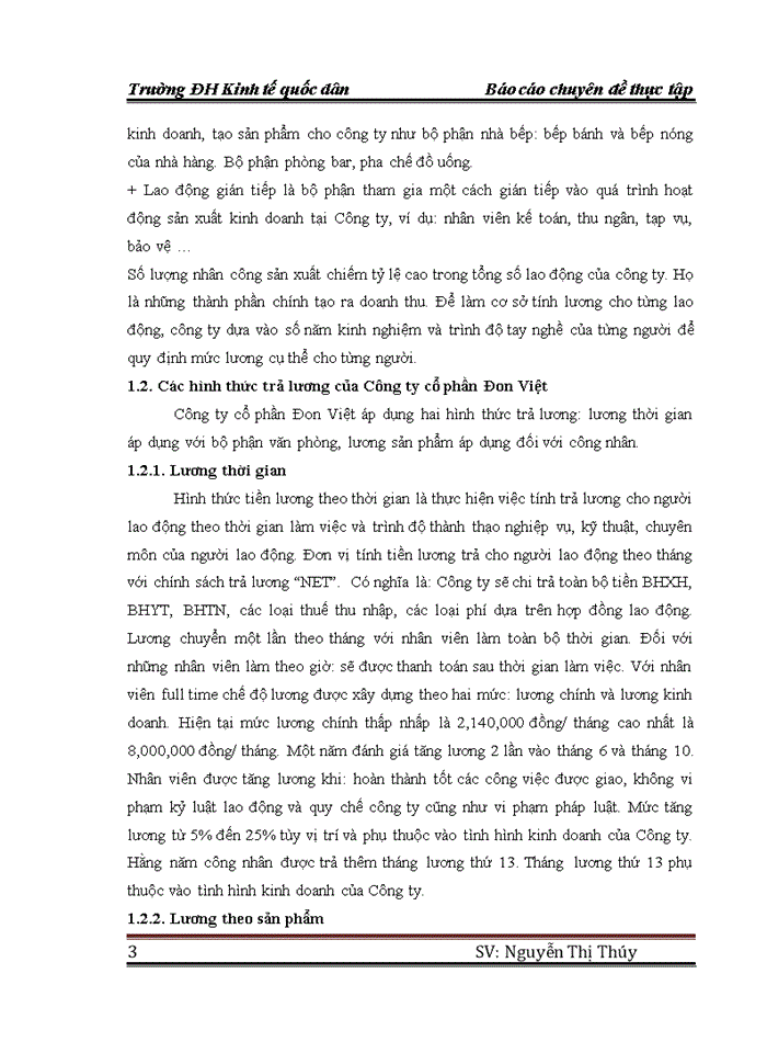 image for page Hoàn thiện kế toán tiền lương và các khoản trích theo tiền lương tại Công ty cổ phần Đon Việt