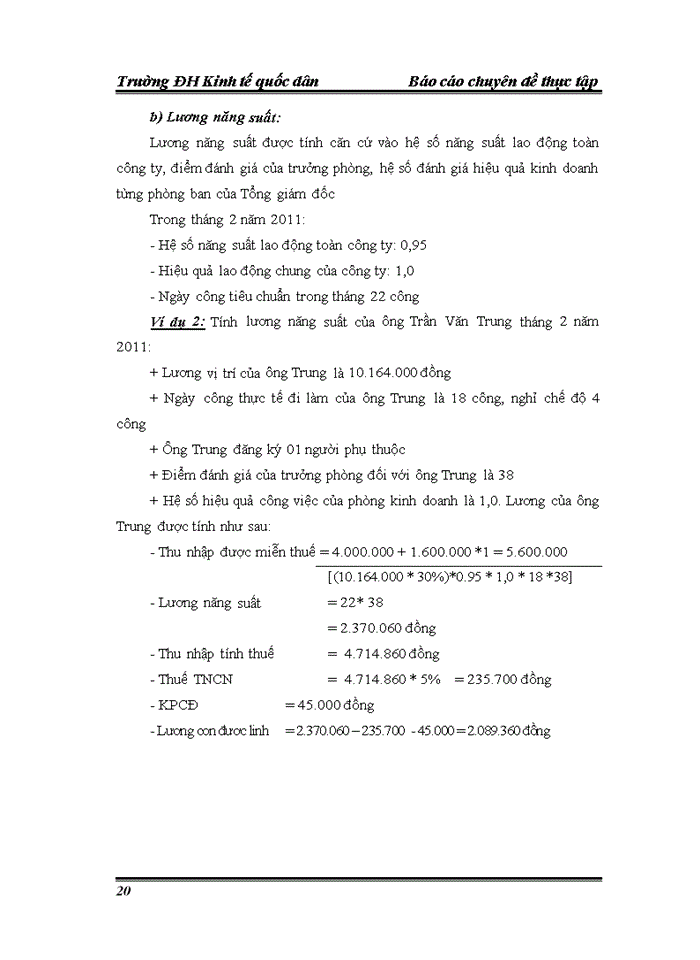 image for page Hoàn thiện kế toán tiền lương và các khoản trích theo tiền lương tại Công ty cổ phần Đon Việt