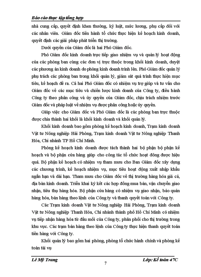 image for page Thực trạng tổ chức hạch toán kế toán tại Công ty Cổ phần xuất nhập khẩu Vật tư Nông nghiệp và Nông sản