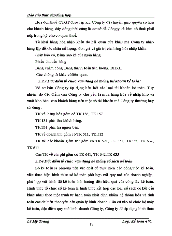 image for page Thực trạng tổ chức hạch toán kế toán tại Công ty Cổ phần xuất nhập khẩu Vật tư Nông nghiệp và Nông sản