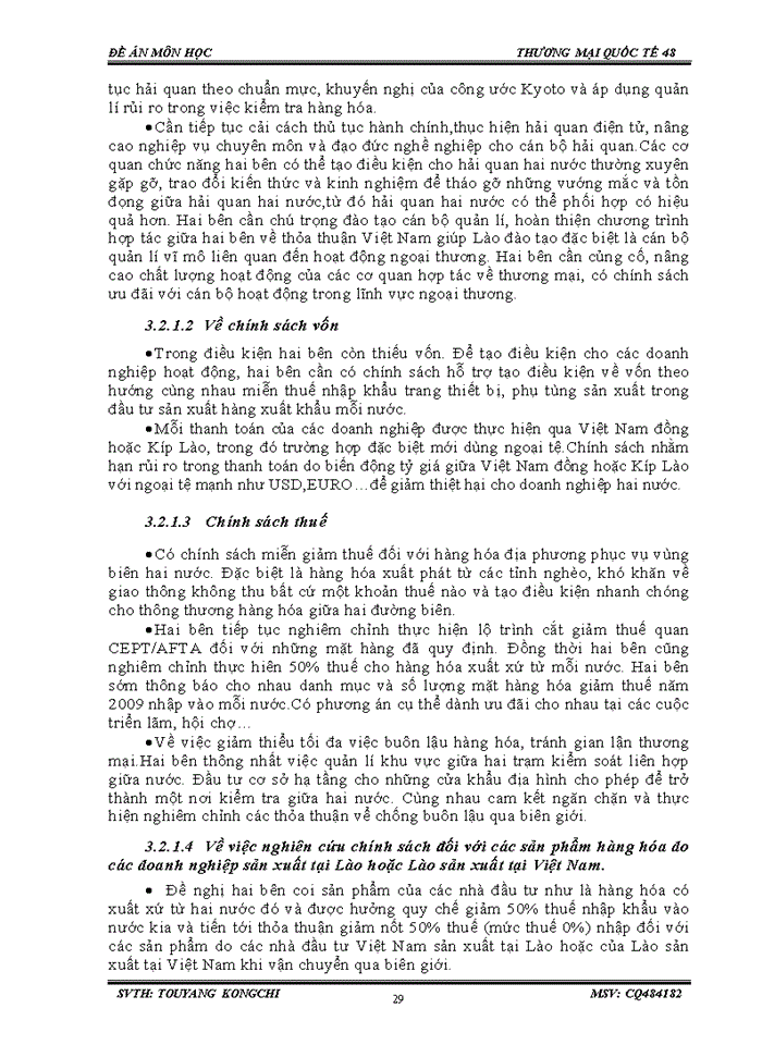 image for page Giải pháp  thúc đẩy quan hệ thương mại giữa Việt Nam – Lào trong những nănm  tới