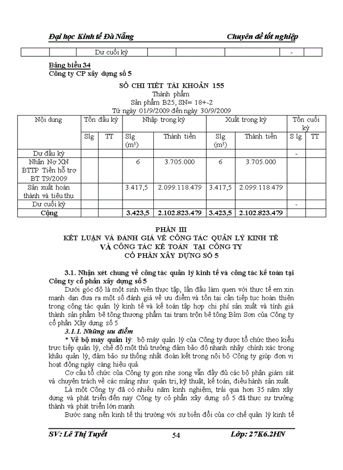 image for page Kế toán tập hợp chi phí sản xuất và tính giá thành sản phẩm Bê tông thương phẩm phần trạm trộn bê tông của Công ty cổ phần xây dựng số 5