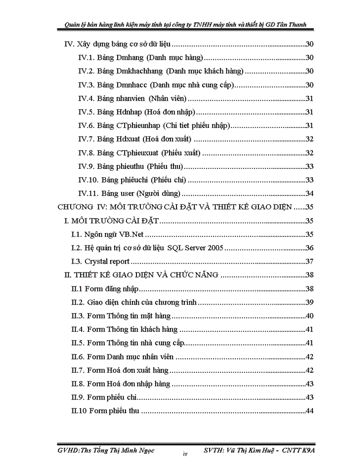image for page Xây dựng chương trình quản lý bán hàng linh kiện máy tính