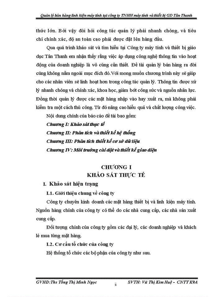 image for page Xây dựng chương trình quản lý bán hàng linh kiện máy tính