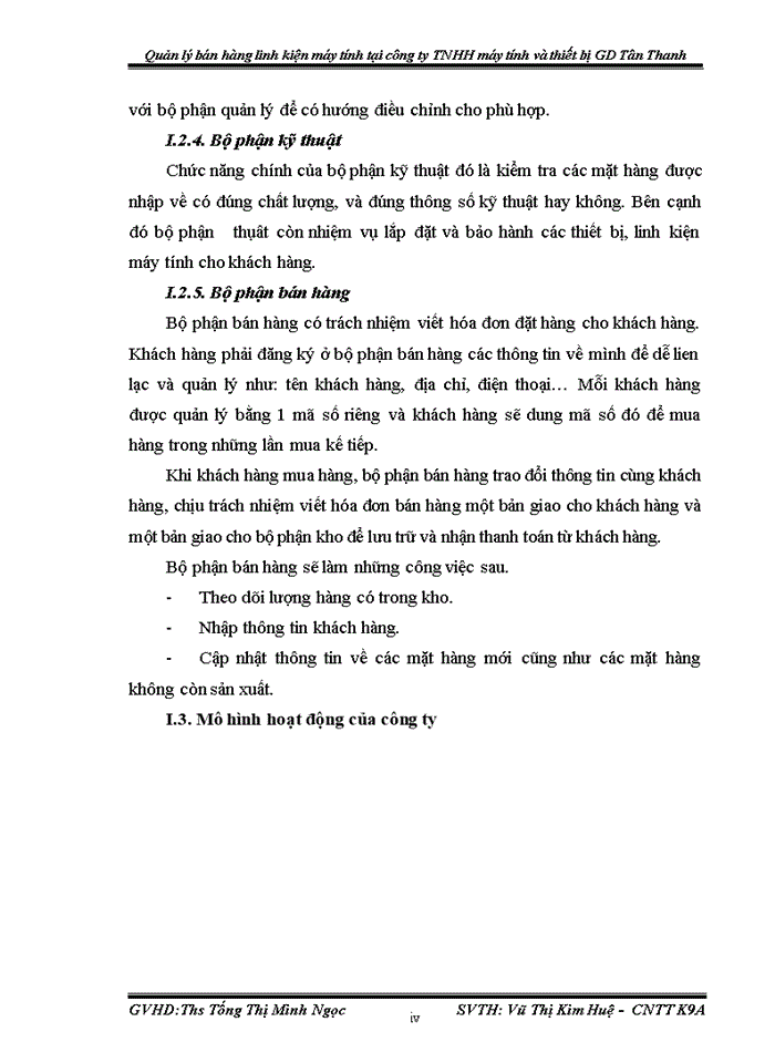 image for page Xây dựng chương trình quản lý bán hàng linh kiện máy tính