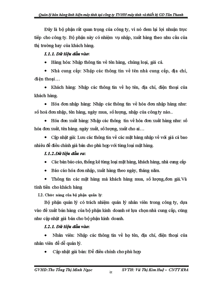 image for page Xây dựng chương trình quản lý bán hàng linh kiện máy tính