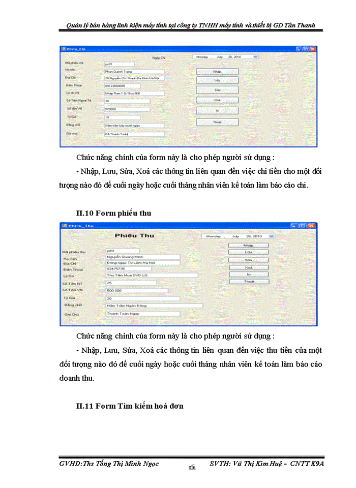 image for page Xây dựng chương trình quản lý bán hàng linh kiện máy tính