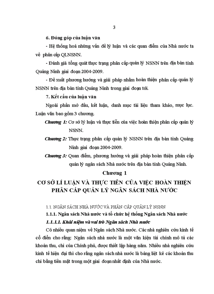 image for page Hoàn thiện phân cấp quản lý Ngân sách Nhà nước trên địa bàn tỉnh Quảng Ninh