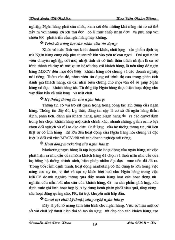 image for page Giải pháp mở rộng tín đối với doanh nghiệp tại Ngân Hàng Ngoại Thương Hà Nội