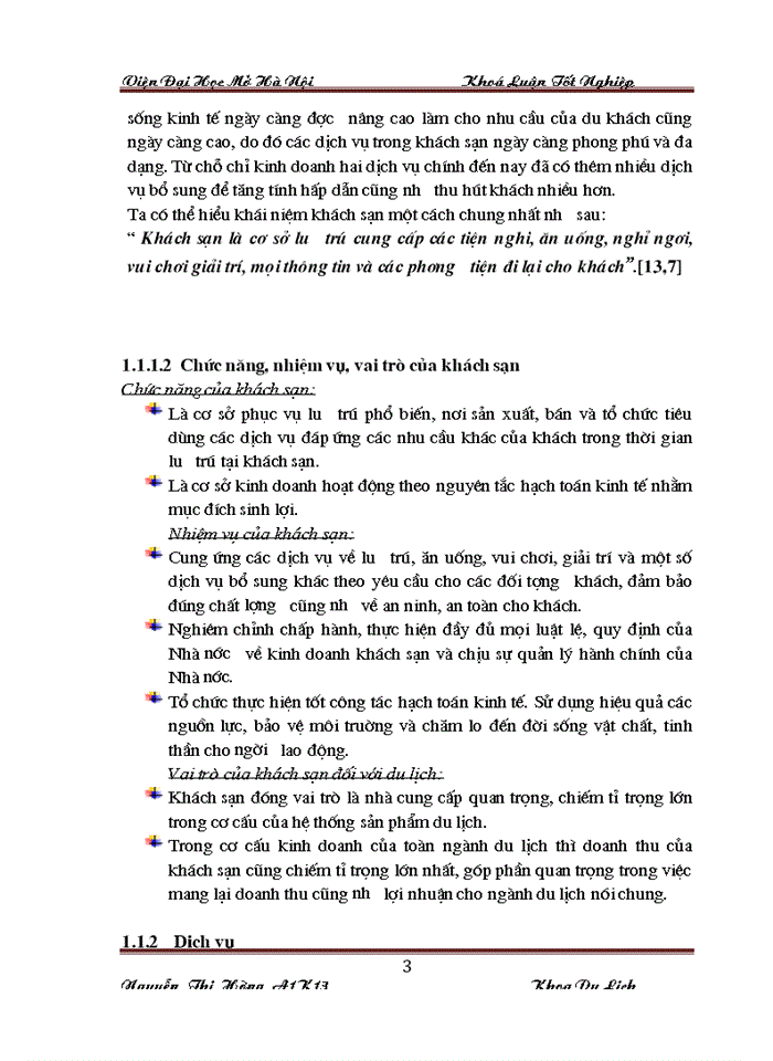 image for page Một số giải pháp nhằm nâng cao chất lượng dịch vụ ăn uống tại khách sạn Thiên Thai