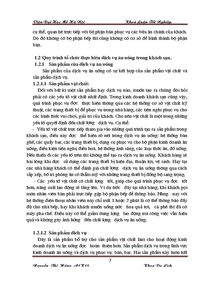 image for page Một số giải pháp nhằm nâng cao chất lượng dịch vụ ăn uống tại khách sạn Thiên Thai