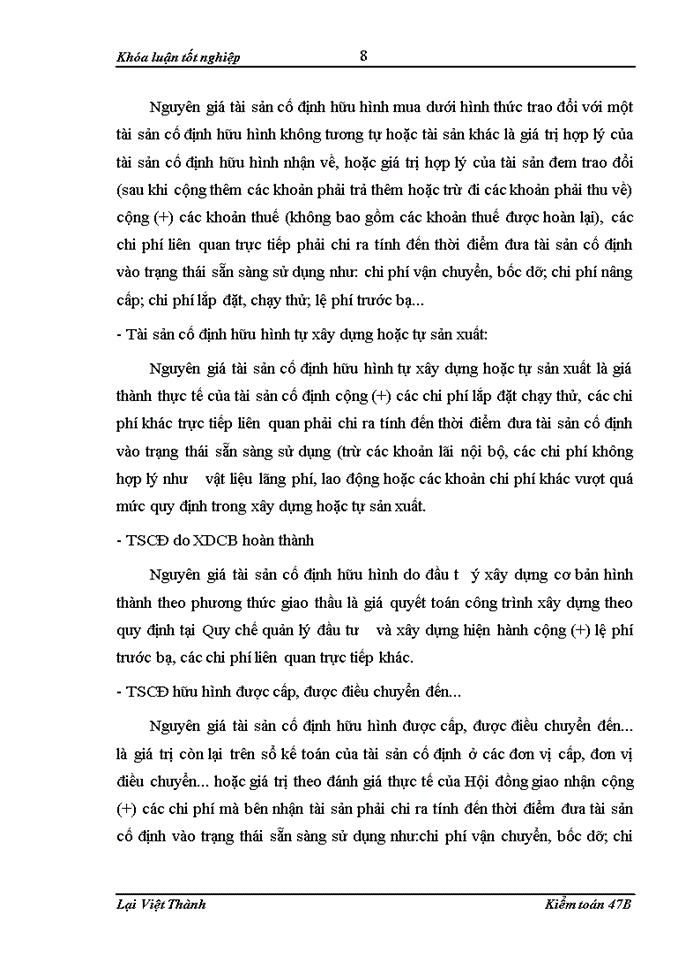 image for page Hoàn thiện kiểm toán khoản mục tài sản cố định trong kiểm toán báo cáo tài chính do Chi nhánh Công ty TNHH Kiểm toán và Tư vấn A&C tại Hà Nội thực hiện