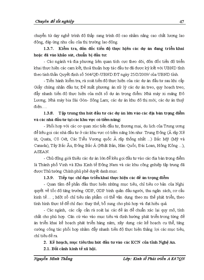 image for page Giải pháp tăng cường thu hút đầu tư vào các khu công nghiệp ở tỉnh Nghệ An