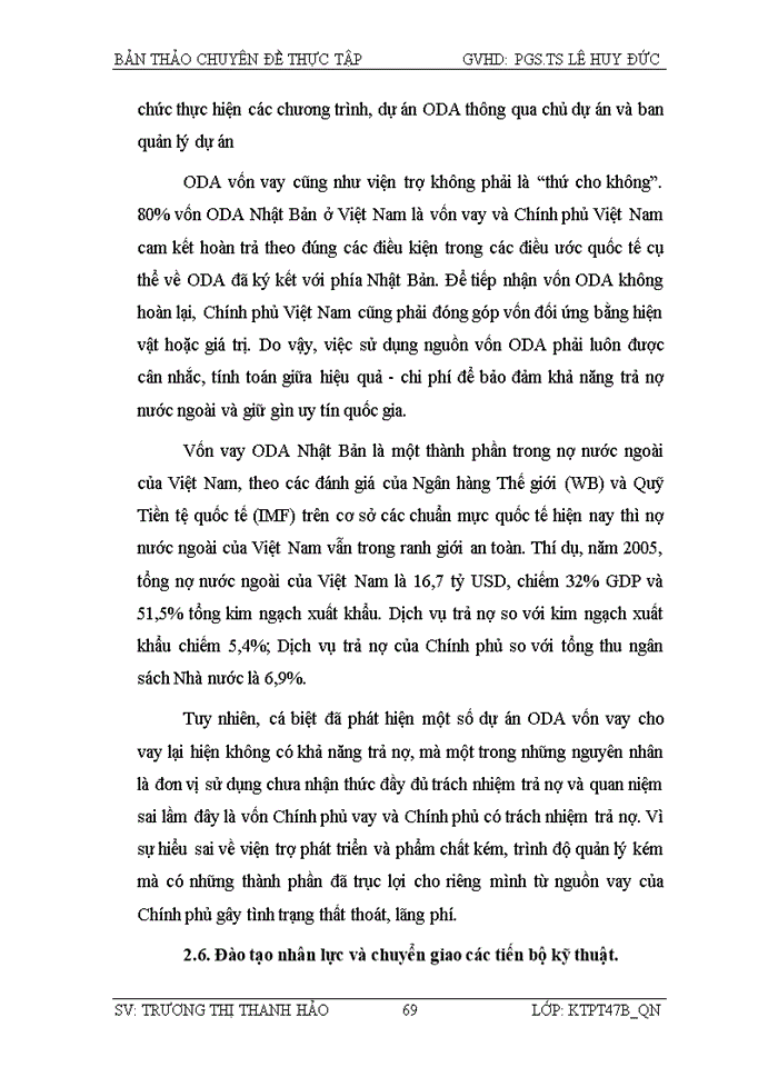 image for page Nâng cao hiệu quả sử dụng nguồn vốn ODA của Nhật Bản tại Việt Nam