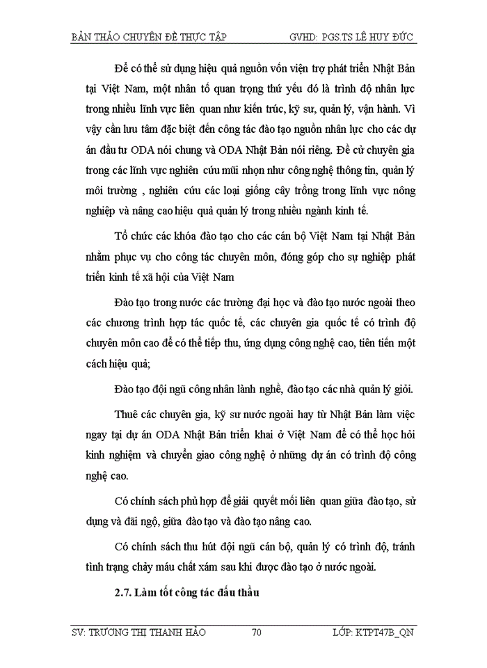 image for page Nâng cao hiệu quả sử dụng nguồn vốn ODA của Nhật Bản tại Việt Nam