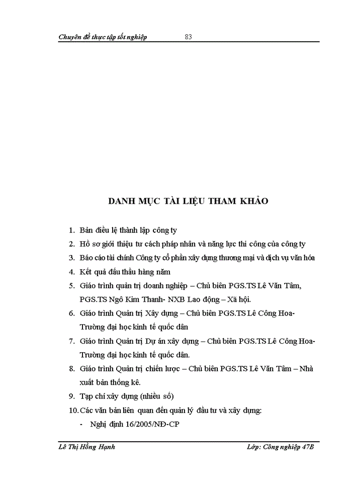 image for page Nâng khả năng thắng thầu trong đấu thầu xây dựng của công ty cổ phần Xây dựng Thương mại và Dịch vụ Văn hóa