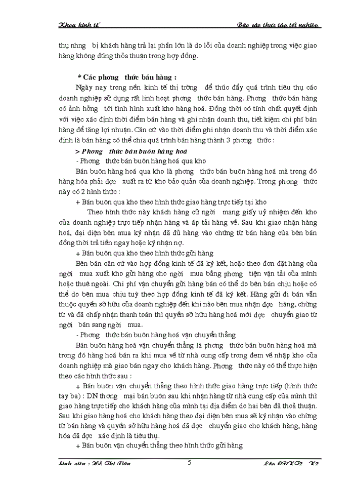 image for page Hoàn thiện công tác kế toán nghiệp vụ bán hàng và công nợ phải thu trong doanh nghiệp