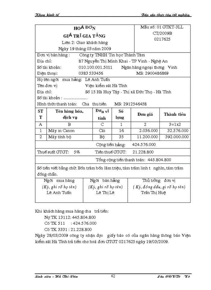 image for page Hoàn thiện công tác kế toán nghiệp vụ bán hàng và công nợ phải thu trong doanh nghiệp