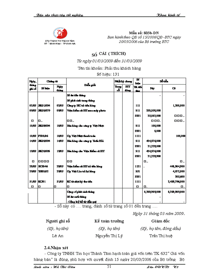 image for page Hoàn thiện công tác kế toán nghiệp vụ bán hàng và công nợ phải thu trong doanh nghiệp