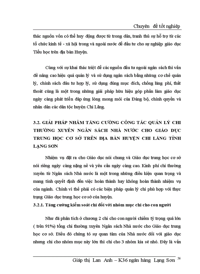 image for page Tăng cường công tác kiểm soát chi thường xuyên Ngân sách Nhà nước cho Giáo dục trung học cơ sở trên địa bàn huyện Chi Lăng Tỉnh Lạng Sơn
