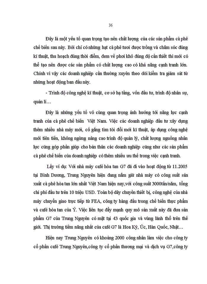 image for page Nâng cao năng lực cạnh tranh của cà phê chế biến Việt Nam trên thị trường Hoa Kỳ