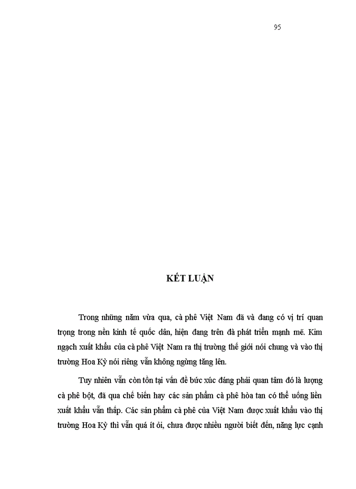 image for page Nâng cao năng lực cạnh tranh của cà phê chế biến Việt Nam trên thị trường Hoa Kỳ