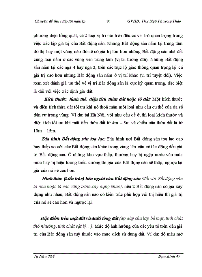 image for page Định giá bất động sản tại Công ty cổ phần Sàn giao dịch bất động sản Việt Nam