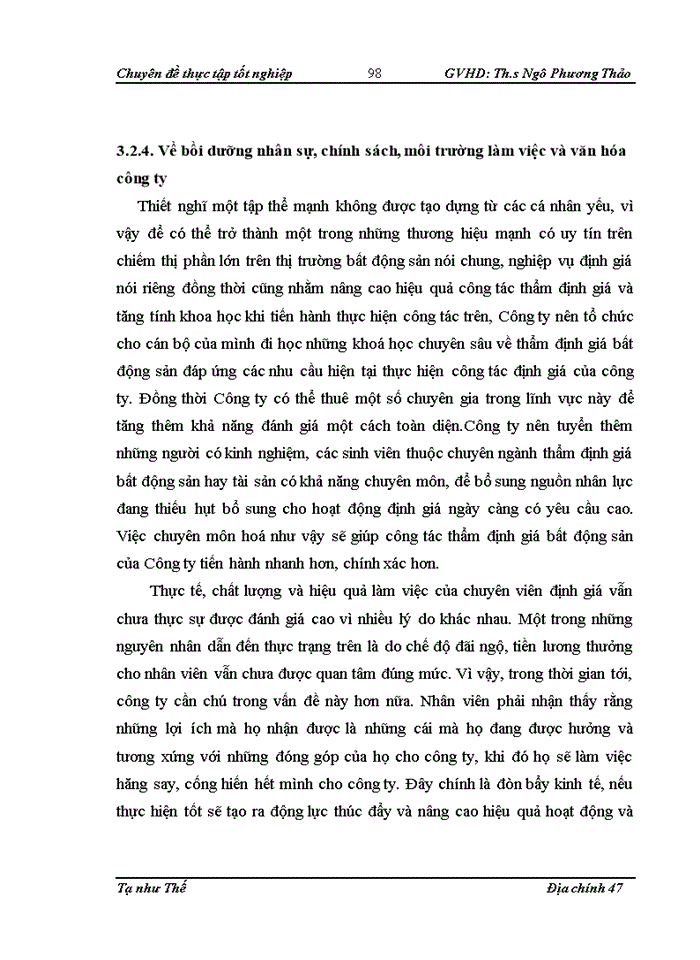 image for page Định giá bất động sản tại Công ty cổ phần Sàn giao dịch bất động sản Việt Nam
