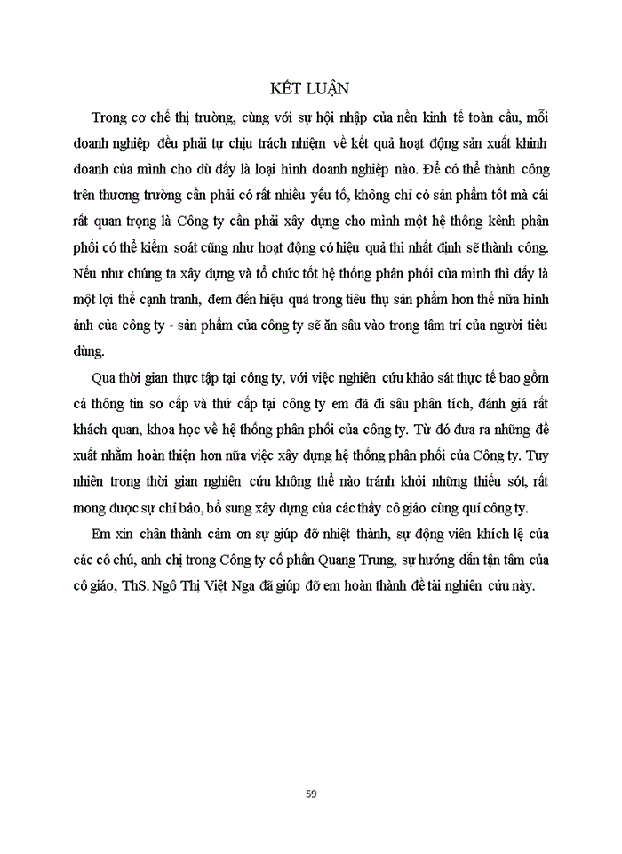 image for page Xây dựng hệ thống kênh phân phối của công ty cổ phần Quang Trung