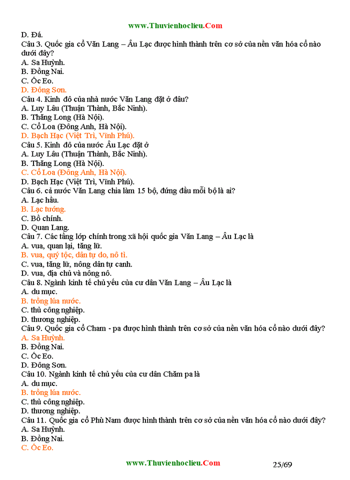 image for page Bài tập trắc nghiệm môn lịch sử lớp 10