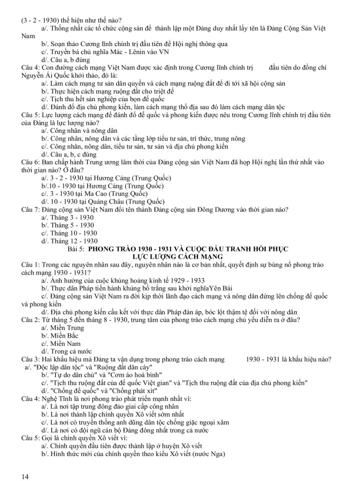 image for page 1200 câu hỏi trắc nghiêm môn lịch sử lớp 12