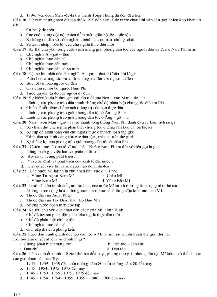 image for page 1200 câu hỏi trắc nghiêm môn lịch sử lớp 12