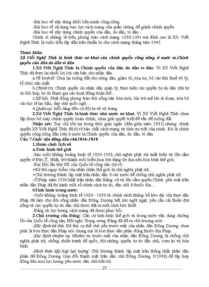 image for page Đề cương ôn tập lịch sử lớp 12