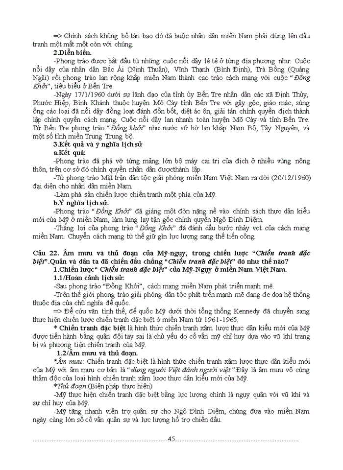 image for page Đề cương ôn tập lịch sử lớp 12