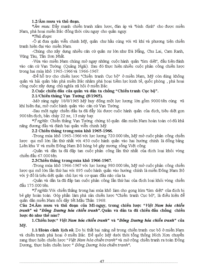 image for page Đề cương ôn tập lịch sử lớp 12