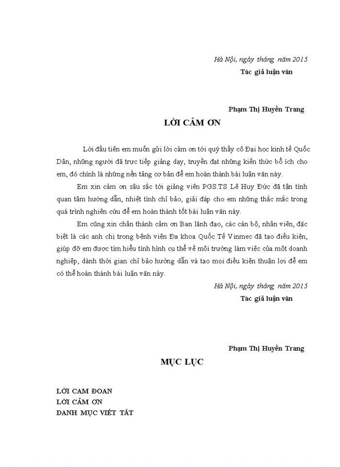 image for page Nâng cao năng lực cạnh tranh trong cung ứng dịch vụ khám chữa bệnh của Bệnh viện đa khoa quốc tế Vinmec, Hà Nội