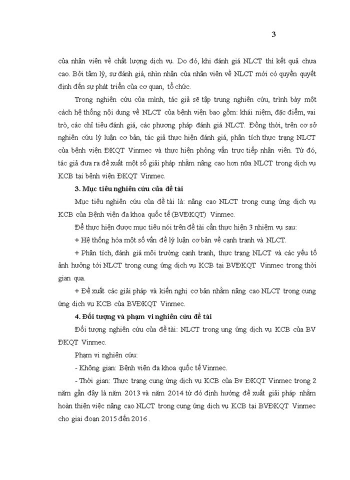 image for page Nâng cao năng lực cạnh tranh trong cung ứng dịch vụ khám chữa bệnh của Bệnh viện đa khoa quốc tế Vinmec, Hà Nội