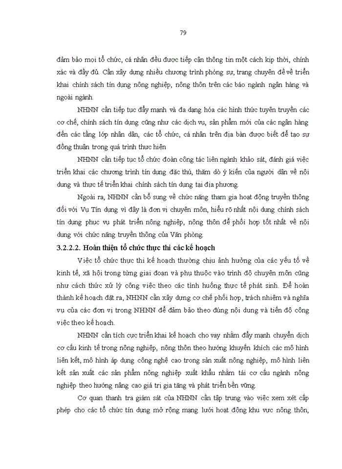 image for page Tổ chức thực thi chính sách tín dụng phục vụ phát triển nông nghiệp, nông thôn của Ngân hàng Nhà nước Việt Nam