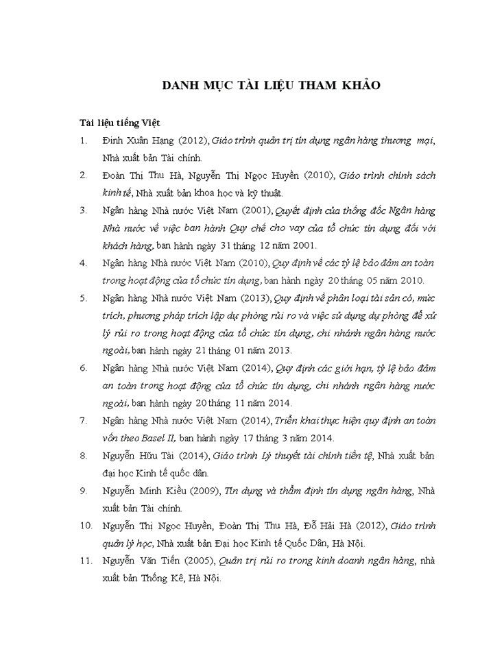 image for page Nâng cao chất lượng tín dụng tại Ngân hàng Hợp tác chi nhánh Thái Bình