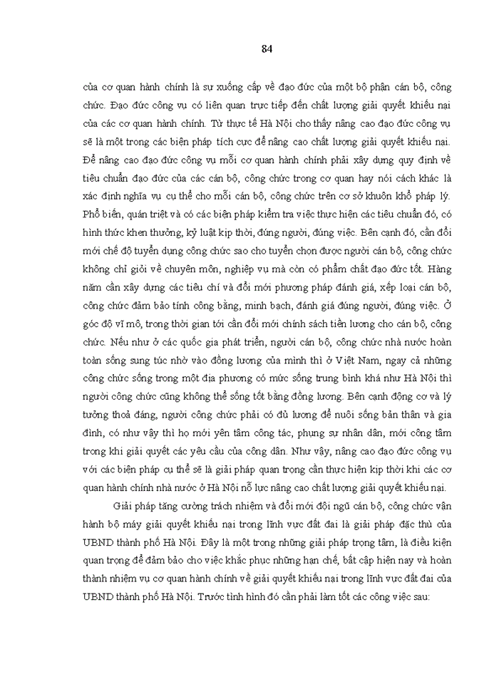 image for page Giải quyết khiếu nại trong lĩnh vực đất đai của UBND Thành phố Hà Nội